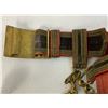 Image 5 : ANTIQUE DRESS SWORD BELT WITH BRASS HANGERS AND BUCKLE