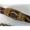 Image 9 : ANTIQUE BRITISH VICTORIAN SWORD SUSPENSION STRAPS