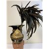 Image 2 : BRITISH ROYAL  9th LANCERS OTHER RANKS HELMET TSCHAPKA CAP WITH PLUMAGE