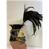 Image 4 : BRITISH ROYAL  9th LANCERS OTHER RANKS HELMET TSCHAPKA CAP WITH PLUMAGE