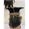Image 6 : BRITISH ROYAL  9th LANCERS OTHER RANKS HELMET TSCHAPKA CAP WITH PLUMAGE
