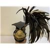 Image 7 : BRITISH ROYAL  9th LANCERS OTHER RANKS HELMET TSCHAPKA CAP WITH PLUMAGE