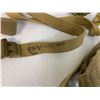 Image 7 : WWII BRITISH POUCH AND WEB BELTS EQUIPMENT STRAPS AND SUSPENDERS