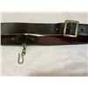Image 3 : ANTIQUE US MILITARY CIVIL WAR ERA LEATHER SWORD BELT