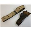 Image 1 : WWII US GI PISTOL BELT AND COLT HOLSTER