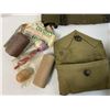 Image 3 : WWII US GI GUN BELT WITH COLD WEATHER FACE MASK AND FIRST AID POUCH KIT