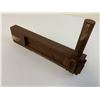 Image 5 : WWI BRITISH TRENCH WARFARE GAS RATTLE WOODEN TOOL
