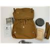 Image 3 : WWI GERMAN REENACTMENT BREAD BAG WITH CONTENTS