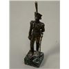 Image 3 : IMPERIAL RUSSIAN OFFICER WAR OF 1812 BRONZE ON STONE BASE