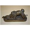 Image 2 : EVGENY LANCERAY IMPERIAL RUSSIAN BRONZE STATUE OF CIRCASSIAN AMBUSH