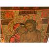 Image 3 : ANTIQUE RARE 18th CENTURY RUSSIAN ORTHODOX ICON "DON'T CRY O MOTHER"