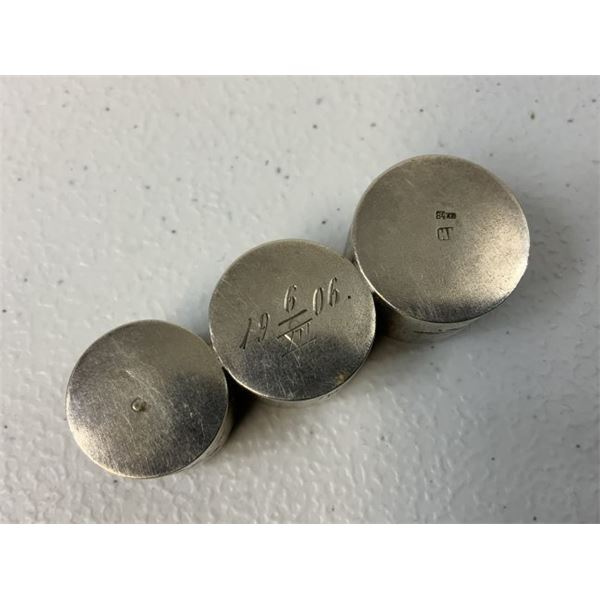 ANTIQUE IMPERIAL RUSSIAN 84 SILVER COIN BANK HOLDER 1906 DATED