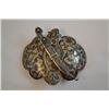 Image 4 : ANTIQUE IMPERIAL RUSSIAN CAUCASIAN SILVER NIELLO BUCKLE