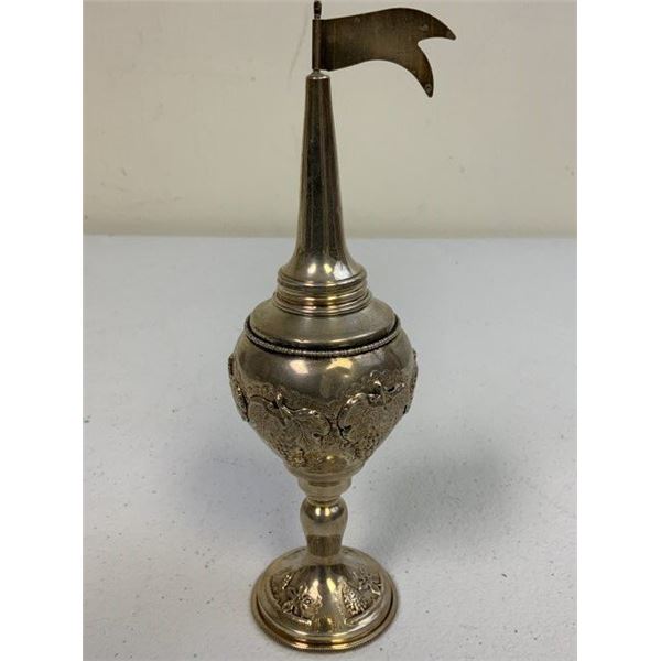 JUDAICA JEWISH STERLING SILVER SPICE TOWER