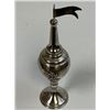 Image 5 : JUDAICA JEWISH STERLING SILVER SPICE TOWER - ENGRAVED