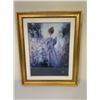 Image 1 : WOMAN OF FLOWERS BY UNKNOWN ARTIST FRAMED ART PRINT