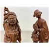 Image 2 : ANTIQUE CHINESE CARVED WOOD FIGURINES