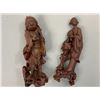 Image 6 : ANTIQUE CHINESE CARVED WOOD FIGURINES