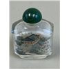 Image 1 : CHINESE PEKING GLASS REVERSE PAINTED SNUFF BOTTLE