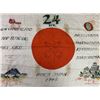 Image 1 : WWII IMPERIAL JAPANESE SILK FLAG GI SIGNED ARTWORK