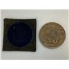 Image 4 : ANTIQUE IMPERIAL JAPAN LARGE BRONZE TABLE MEDAL