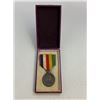 Image 1 : IMPERIAL JAPAN 1938 SHOWA ENTHRONEMENT MEDAL WITH MAROON CASE