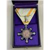 Image 2 : WWII JAPANESE ORDER OF SACRED TREASURE 6th CLASS WITH BOX