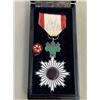 Image 3 : WWII JAPANESE ORDER OF RISING SUN 6th CLASS MEDAL WITH BOX