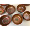 Image 3 : GROUP OF VINTAGE RUSSIAN KHOKHLOMA WOODEN BOWL BIRD KOVSH