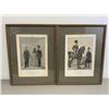 Image 1 : IMPERIAL RUSSIAN MILITARY UNIFORMS FRAMED ENGRAVINGS