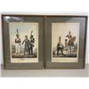 Image 1 : IMPERIAL RUSSIAN MILITARY UNIFORMS FRAMED ENGRAVINGS
