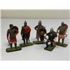 Image 1 : RUSSIAN MEDIEVAL KNIGHTS ALEXANDER NEVSKY PERIOD HAND PAINTED TOY SOLDIERS
