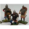 Image 3 : RUSSIAN MEDIEVAL KNIGHTS ALEXANDER NEVSKY PERIOD HAND PAINTED TOY SOLDIERS