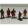 Image 4 : RUSSIAN MEDIEVAL KNIGHTS ALEXANDER NEVSKY PERIOD HAND PAINTED TOY SOLDIERS