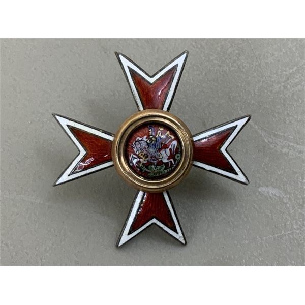 IMPERIAL RUSSIA CHUGUEV MILITARY SCHOOL BADGE