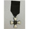 Image 1 : RUSSIAN CIVIL WAR WHITE ARMY GENERAL BULAK - BULAHEVICH SCULL CROSS MEDAL AWARD