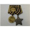 Image 2 : WWII USSR SOVIET RUSSIAN MEDAL BAR LOT OF 2 ORDER OF GLORY