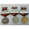 Image 2 : USSR LOT OF 3 MEDALS FOR IRREPROACHABLE SERVICE IN FIRE DEPARTMENT