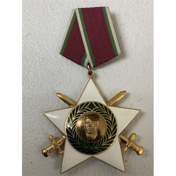 REPUBLIC OF BULGARIA ORDER OF SEPT 9th 1st CLASS WITH SWORDS