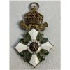 Image 1 : ROYAL BULGARIA ORDER OF CIVIL MERIT MEDAL CROSS II CLASS NECK GRADE