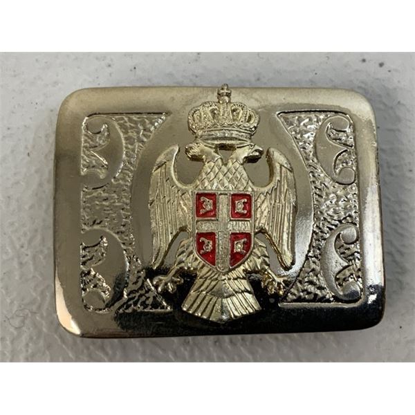 SERBIAN MILITARY BELT BUCKLE