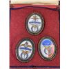 Image 1 : WWII COMMEMORATIVE MEDALLIONS FOR A CZECHOSLOVAKIAN PILOT IN CASE