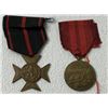 Image 1 : CZECHOSLOVAKIA WWII LOT OF 2 MEDALS