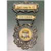 Image 1 : ANTIQUE WOW PEARL CAMP No. 125 FRATERNAL MEMBER BADGE DECORATION