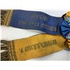 Image 3 : ANTIQUE AMERICAN - UKRAINIAN RELIGIOUS FRATERNAL SOCIETY BADGE WITH RIBBONS