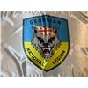 Image 1 : UKRAINE WAR UKRAINIAN ARMY GEORGIAN VOLUNTEER OF GEORGIAN NATIONAL LEGION FLAG