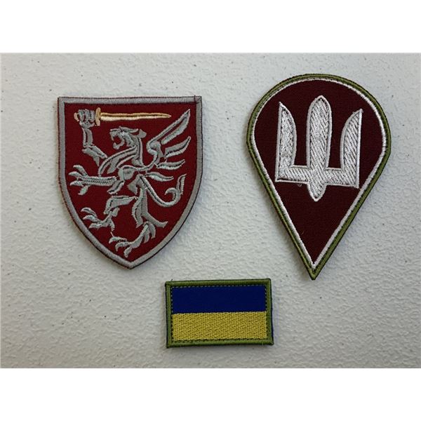 UKRAINE WAR UKRAINIAN ARMY 80th SEPARATE AIRBORNE ASSAULT BRIGADE PATCHES