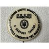 Image 1 : UKRAINE 3rd WORLD CONGRESS PF FREE UKRAINIANS BADGE