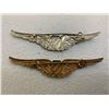 Image 2 : EGYPT VINTAGE EGYPTIAN AIR FORCE PILOT WINGS LOT OF 2