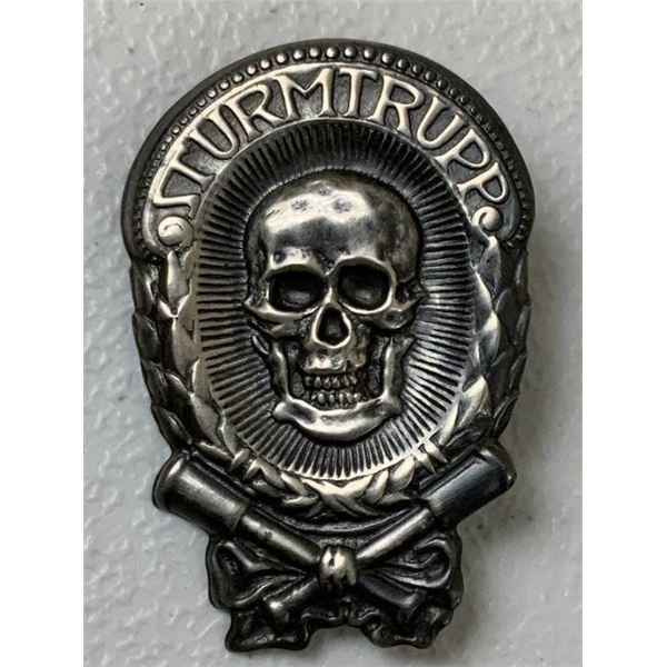 WWI K.U.K. AUSTRIAN HUNGARIAN ASSAULT TROOP BADGE "STURMTRUPP"